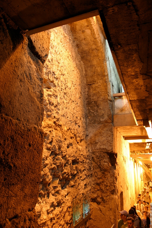 Warren's Gate in the western wall of the Herodian Temple Mount (2004)