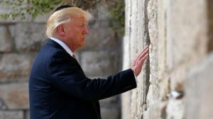 trump at western wall